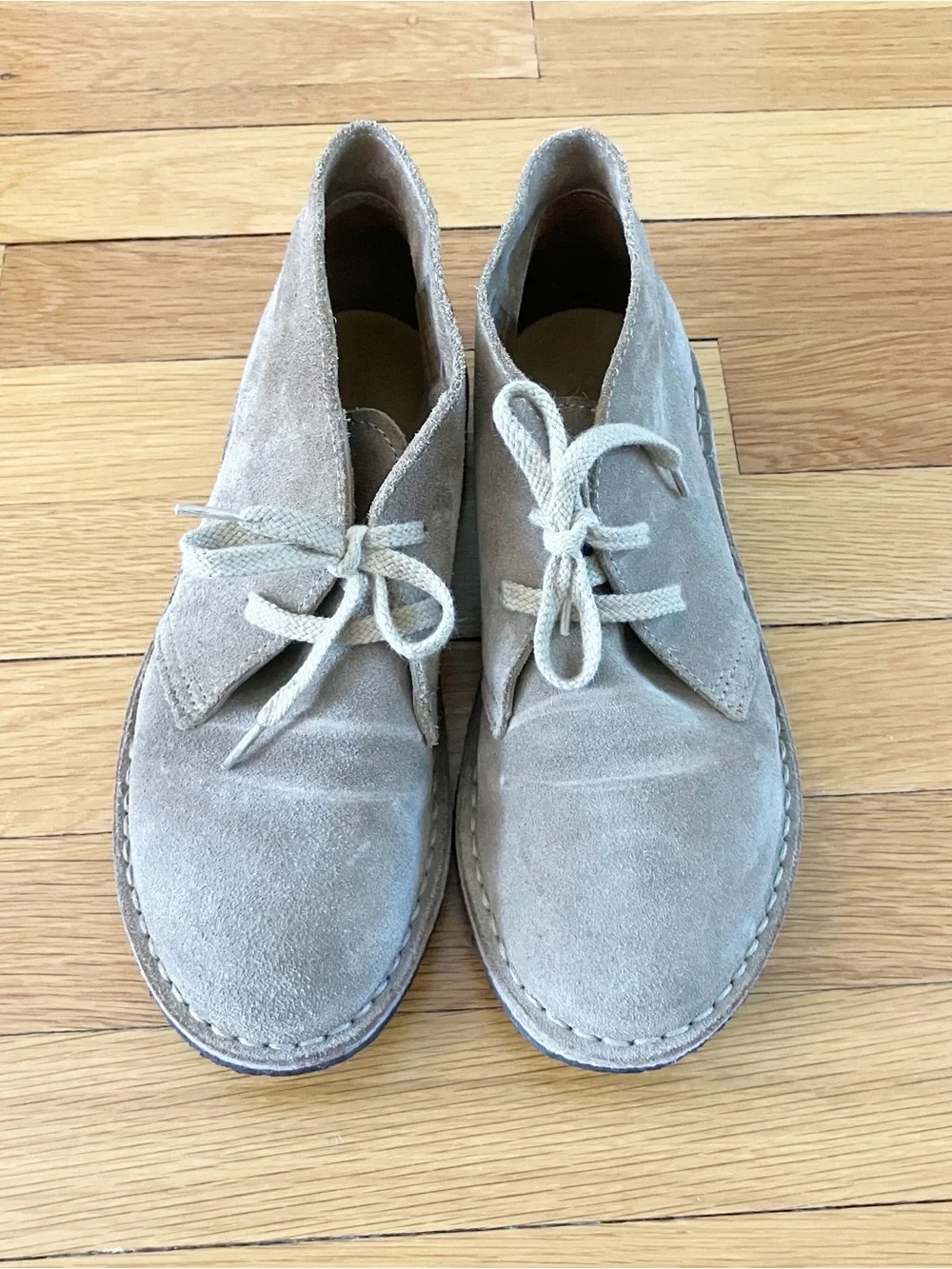 Crewcuts Desert Tan Preppy Classic Fall MacAlister Suede Leather Chukka Boots 4